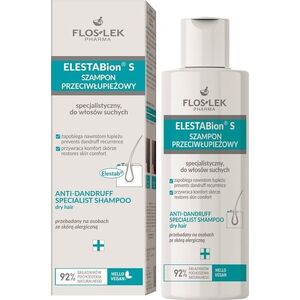 Floslek Floslek ELESTABion S szampon przeciwłupieżowy specjalistyczny do włosów suchych 150ml