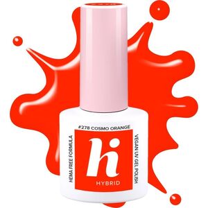 Hi Hybrid Hi Hybrid HEMA Free Lakier hybrydowy Neon #278 Cosmo Orange 5ml