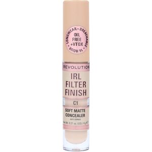 MAKE UP REVOLUTION Makeup Revolution IRL Filter Finish Korektor w płynie C1 6g
