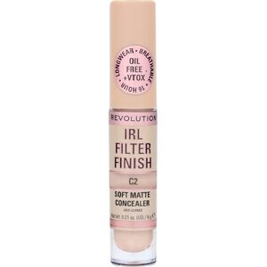 MAKE UP REVOLUTION Makeup Revolution IRL Filter Finish Korektor w płynie C2 6g