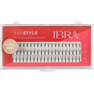 Ibra IBRA Kępki rzęs KIM STYLE 0.07/C - Mix (8,10,12mm) 1op.