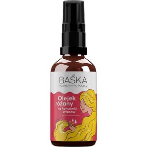 Solverx BAŚKA Kosmetyki Po Polsku Olejek różany na końcówki włosów z multiwitaminami 50ml