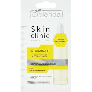 Bielenda Bielenda Skin Clinic Professional Witamina C Maseczka rozświetlająco-nawilżająca 8g