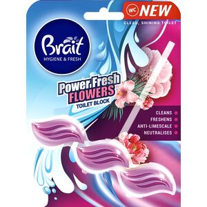 Brait Brait Hygiene & Fresh Kostka do WC Power Fresh Fowers 39g
