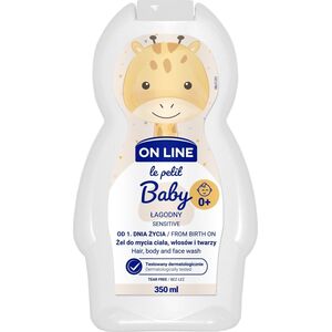 Online USV Systeme On Line Le Petit Baby Łagodny Żel 3w1 do mycia twarzy,ciała i włosów - od 1 dnia życia  350ml