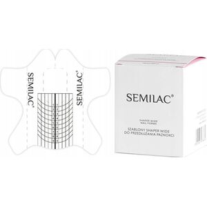 Semilac Szablony do przedłużania paznokci Semi HARDI Shaper WIDE - 500 szt