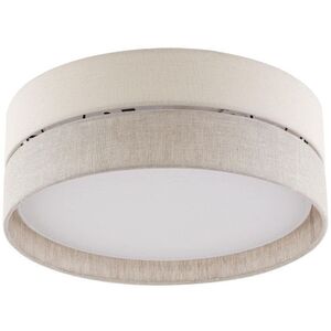 TK Lighting Eco 5775 πλαφονιέρα φωτιστικό οροφής 3x15W E27 λευκό/γκρι