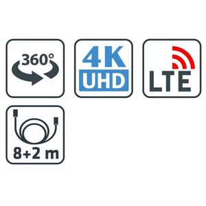 EVOLVEO Jade 3, ενεργή εξωτερική κεραία FM/DAB+/DVB-T2, φίλτρο LTE,4G,5G