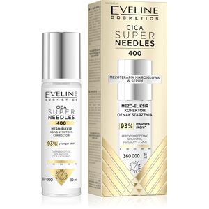 EVELINE Cica Super Needles 400 Μεσο-ελιξίριο διορθωτικό σημάδι γήρανσης 30 ml