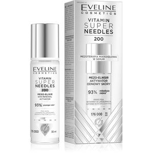 EVELINE Βιταμίνη Super Needles 200 Μεσο-ελιξίριο ενεργοποιητής ανανέωσης δέρματος 30 ml
