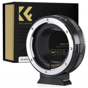 Προσαρμογέας βάσης K&F Concept - Canon EF / Canon RF