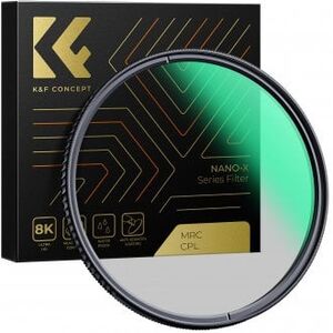 Κυκλικό πολωτικό φίλτρο K&F Concept Nano-X MRC CPL - 52 mm