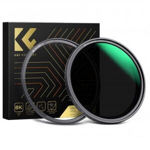 Ρυθμιζόμενο μαγνητικό γκρι φίλτρο K&F Concept Nano-X MRC Fader ND8-128 - 67 mm