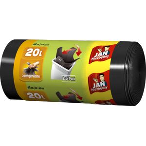 Sarantis Worki HD Easy-pack czarne 20L 40szt. (ZZAJAN148)