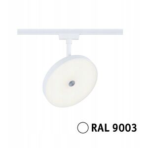 Προβολέας για ράγα URail HILDOR LED 3-STEP DIM 15W 850lm 3000K 230V λευκό RAL 9003 / μέταλλο