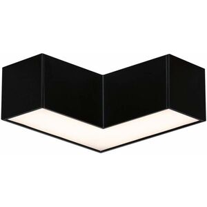 Σύνδεσμος L συστήματος LINION LED 3,5W 90° 3000K 200lm IP20 24V μαύρο RAL 9004 / αλουμίνιο