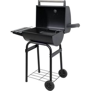 GRILL WĘGLOWY Z POKRYWĄ, RUSZT 47*34CM