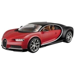 BBU 1:18 Bugatti Chiron μαύρο/κόκκινο 11040RD 09817