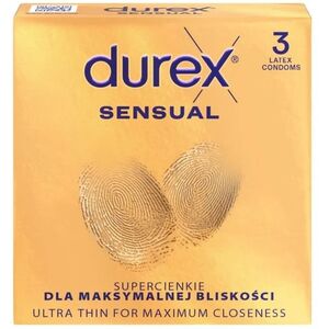 DUREX Αισθησιακά Προφυλακτικά εξαιρετικά λεπτά 1 συσκευασία-3 τεμάχια