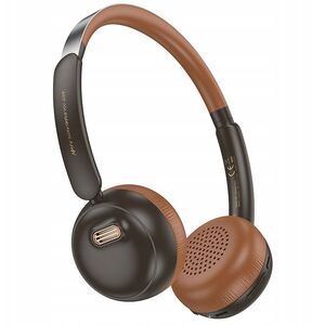 HOCO słuchawki bezprzewodowe bluetooth nagłowne W62 brązowe
