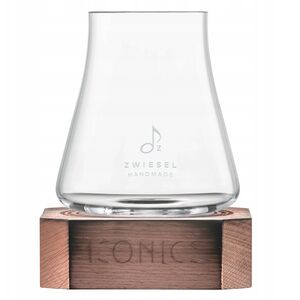 ICONICS Tumbler z drewnianą podstawą