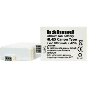 Akumulator Hahnel HL-E5 Canon, 7.4 V, 1000mAh, zamiennik