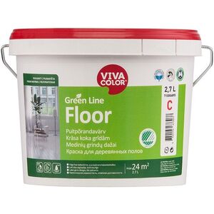 VivaColor ΒΑΦΗ GREEN LINE ΔΑΠΕΔΟΥ A 2,7L