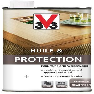 V33 FURNITURE OILCOLOURLESS 0.5 L