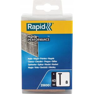 Rapid καρφιά rapid 8/40mm γαλβανισμένα 2.8m 18ga