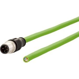 Metz Kabel połączeniowy METZ CONNECT wtyk M12 4-biegunowy kodowany D, 5 m