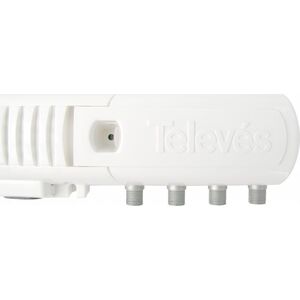 Wzmacniacz Domowy Ze Złączami Typu F 3 Wyjścia (2+Tv) Vhf/Uhf Lte700 Ready 552220  Televes