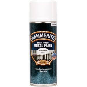 Hammerite Σφυρήλατο Βερνίκι - Λευκό - Σπρέι - 400 ml.