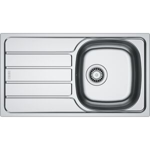 Νεροχύτης FRANKE SPARK 78 x 43.5 cm με στραγγιστήρα, ανοξείδωτο ατσάλι, μη γυαλισμένο, αεριζόμενο