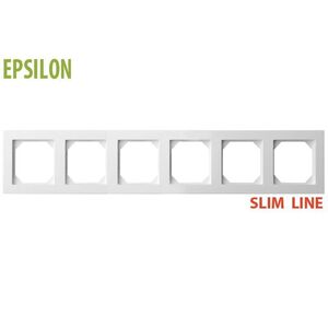 ΠΛΑΙΣΙΟ K14-145-06 6P SLIM ΛΕΥΚΟ EPS (5)