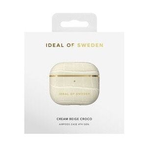 Słuchawki - Ideal of Sweden Etui na słuchawki Atelier Airpods Case Gen 3 Cream Beige
