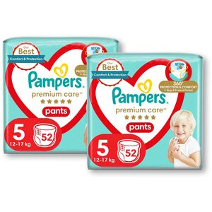 Sauskelnės-kelnaitės PAMPERS Premium Care Pants, 5 Dydis, 104 vnt.