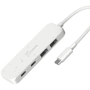 j5create JCH342EW USB 3.2 Gen 1 (3.1 Gen 1) Type-C 10000 Mbit/s Biały