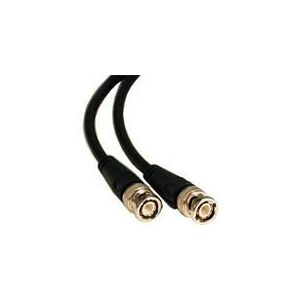 C2G - Videokabel - BNC (hane) till BNC (hane) - 2 m - dubbelt skärmad koaxial