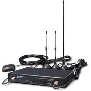 PLANET Vehicle 4G LTE Cellular Wirel, GRE,PPTP,IPSec,L2TP, 168 mm, 104 mm, 25 mm, 537 g, 6~32V DC, 1.5A