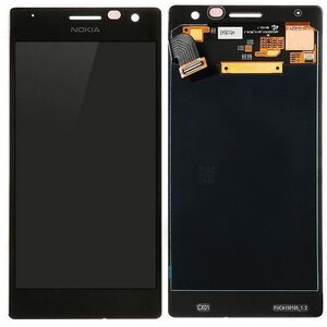 CoreParts MSPP72098, Display, Nokia, Lumia 735, 730 Dual SIM, Black, 140 mm, 240 mm