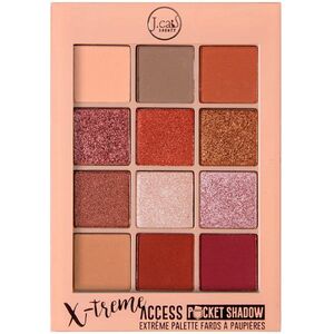 J.CAT BEAUTY_X-Treme Access Pocket Shadow paleta cieni do oczu 101 Red Carpet Premiere 10g