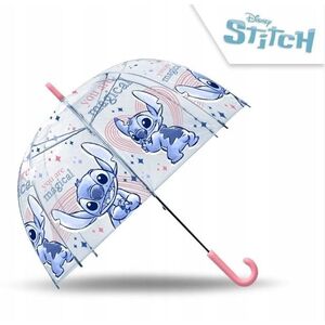 Αυτόματη διαφανής ομπρέλα 48cm πολυεστέρας Stitch D07153MC Kids Euroswan