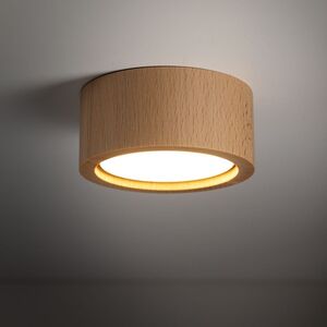 Φωτιστικό οροφής TK Lighting Eve 10123 spot 1x11W GX53 ξύλινο