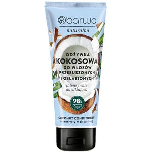 BARWA Naturalna Εντατική ενυδατική μαλακτική κρέμα μαλλιών με καρύδα 200 ml