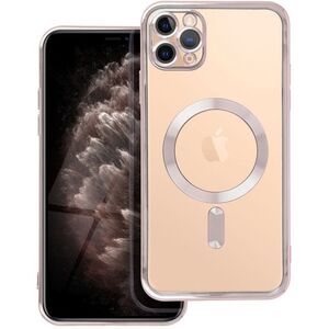 Θήκη ELECTRO MAG COVER συμβατή με MagSafe για IPHONE 11 Pro Max ροζ χρυσό