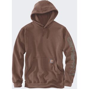Bluza Carhartt Midweight Logo Sleeve Mocha