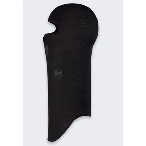 Kominiarka z Wełny Merino Buff Safety SOLID BLACK