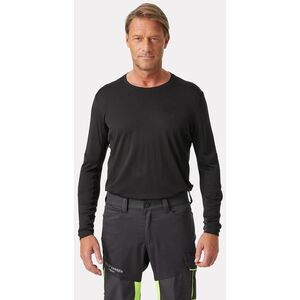 Koszulka Termoaktywna Helly Hansen Lifa Black