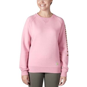 Bluza Carhartt Clarksburg Graphic Crewneck Pink
