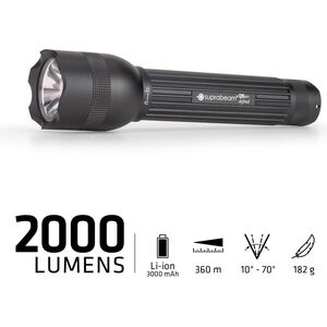 Latarka Suprabeam Q5xrs defend 2000lm LiIon